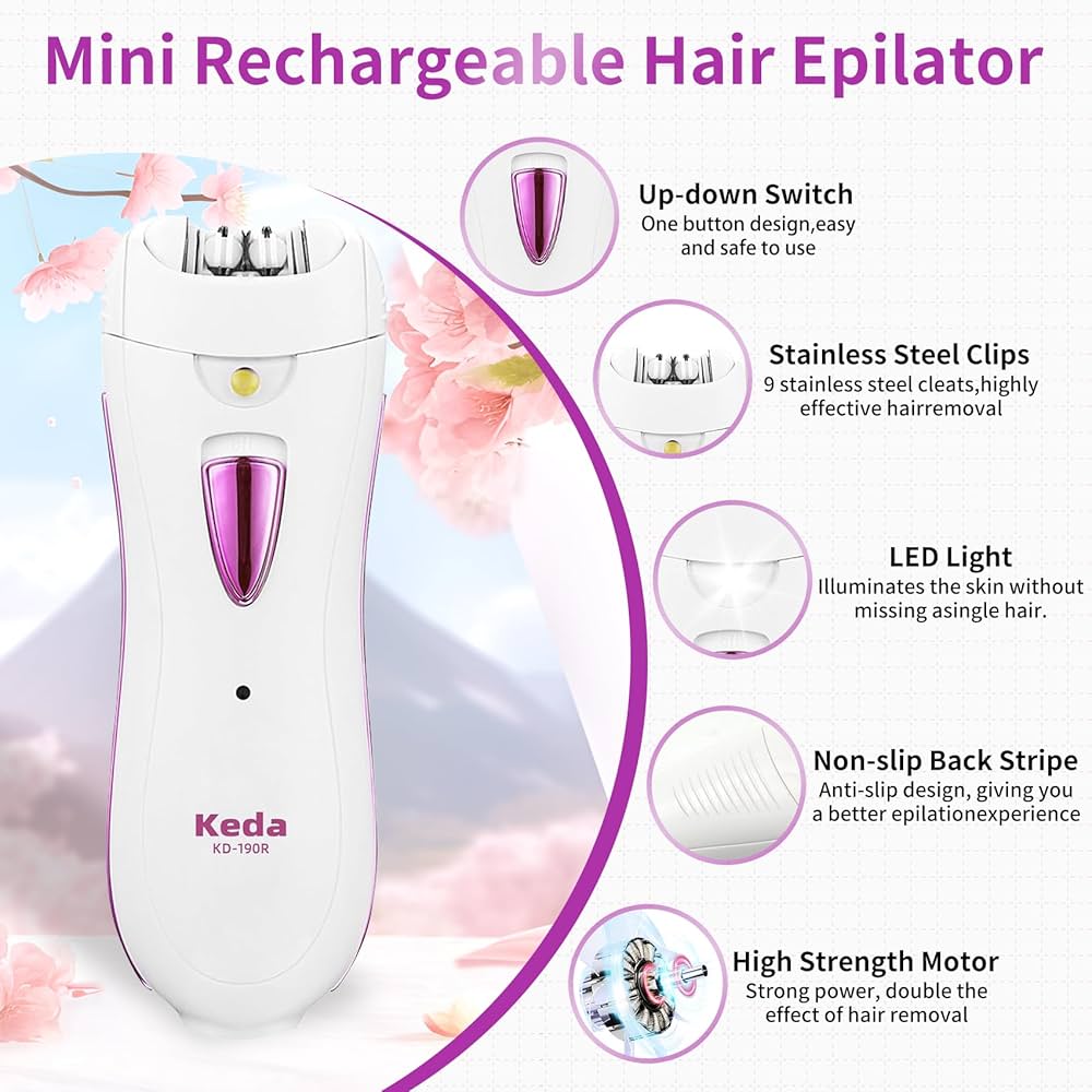 Amazon.com : Smooth Glide Epilators Hair Removal for Women